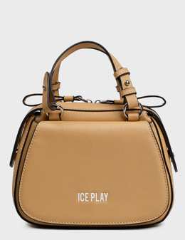 ICE PLAY: Бежевая сумка 