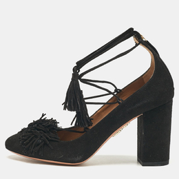 Aquazzura: Чёрные туфли 