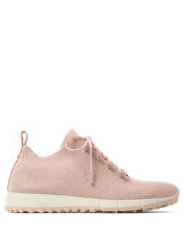 Jimmy Choo: Светлые кроссовки 