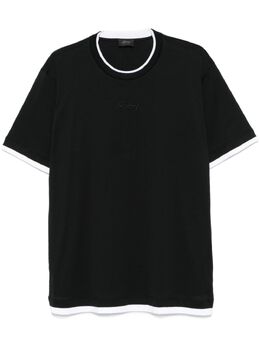 Brioni: Чёрная футболка 