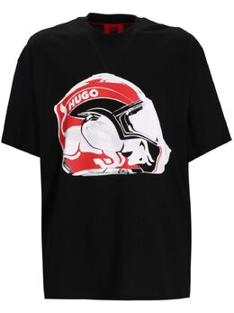 HUGO: Чёрная футболка 