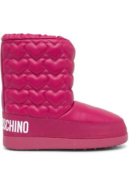 Love Moschino: Розовые ботинки 