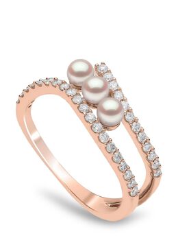Yoko London: Кольцо  Sleek Akoya