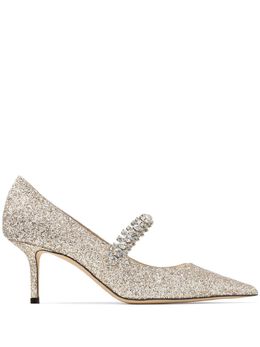 Jimmy Choo: Бежевые туфли  Bing