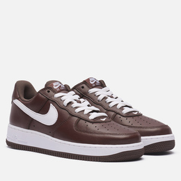 Nike: Коричневые кроссовки  Air Force 1 Low Retro