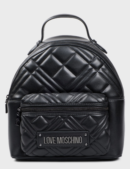 LOVE MOSCHINO: Чёрный рюкзак 