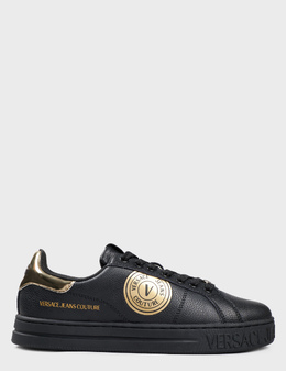 VERSACE JEANS COUTURE: Чорні кеди 