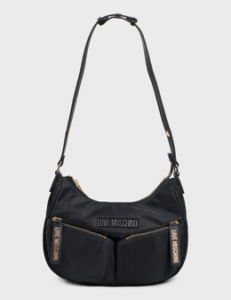 LOVE MOSCHINO: Чёрная сумка 