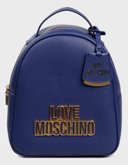 LOVE MOSCHINO: Синий рюкзак 