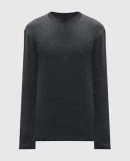 Brunello Cucinelli: Серый свитшот 