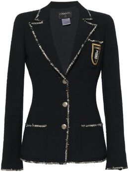 CHANEL Pre-Owned: Однобортная куртка 