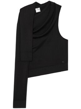 Courrèges: Топ с открытыми плечами 