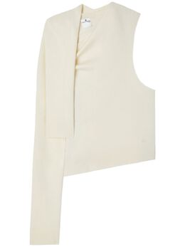 Courrèges: Топ с открытыми плечами 