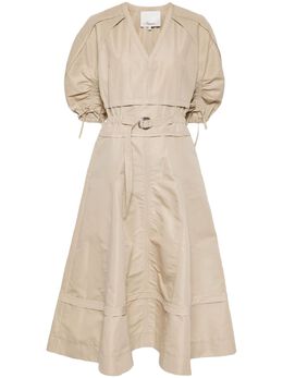 3.1 Phillip Lim: Коричневое платье 