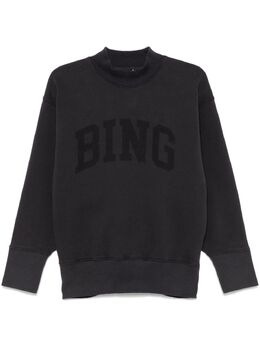 ANINE BING: Чёрный свитшот 
