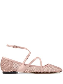 Jimmy Choo: Светлые балетки 