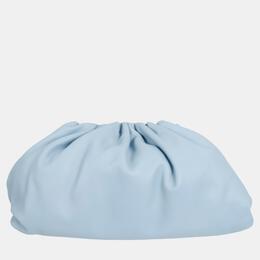 Bottega Veneta: Голубая сумка  Pouch