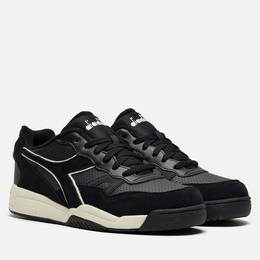 Diadora: Чёрные кроссовки 