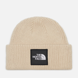The North Face: Бежевая шапка  Explore