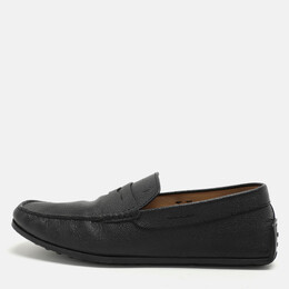 Tod's: Чёрные мокасины  Gommino