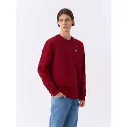 Tommy Jeans: Бордовый свитшот 