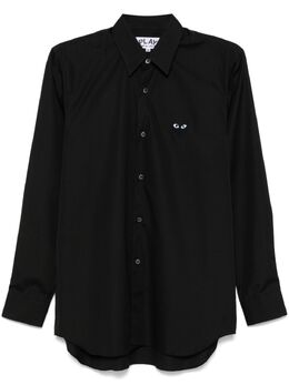 Comme Des Garçons Play: Чёрная рубашка  Heart