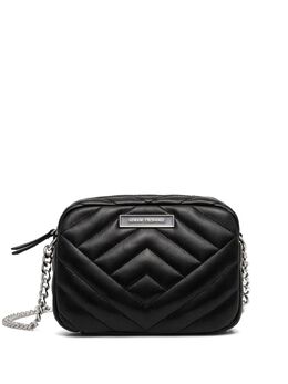 Armani Exchange: Чёрная сумка через плечо 