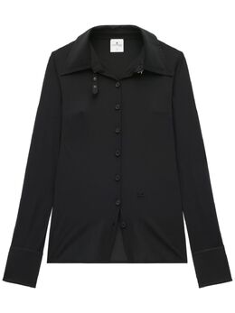 Courrèges: Чёрная рубашка 