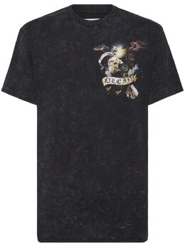 Philipp Plein: Футболка с принтом 