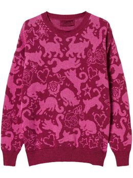 TWINSET: Жаккардовый свитер 