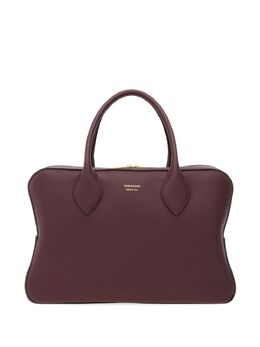 Ferragamo: Тёмная сумка-шоппер 