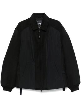Y-3: Чёрная куртка 