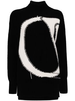 Off-White: Длинный свитер 