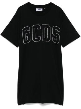 GCDS: Футболка со стразами 
