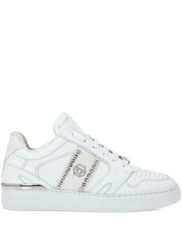 Philipp Plein: Белые кроссовки 