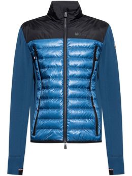 Moncler Grenoble: Голубая куртка 