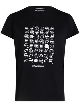 Karl Lagerfeld: Чёрная футболка 