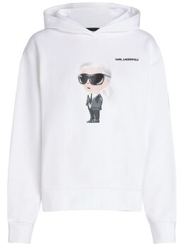 Karl Lagerfeld: Белая толстовка 
