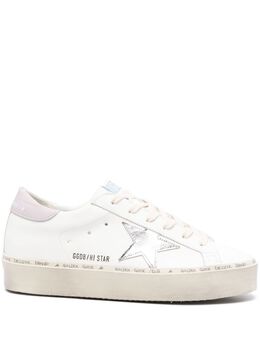 Golden Goose: Белые кроссовки  Hi Star