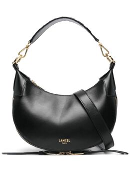 Lancel: Чёрная сумка-шоппер 
