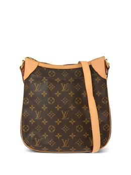 Louis Vuitton Pre-Owned: Коричневая сумка через плечо 