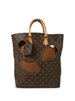 Louis Vuitton Pre-Owned: Коричневая сумка-шоппер 