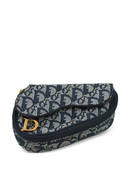 Christian Dior Pre-Owned: Синий кошелёк 