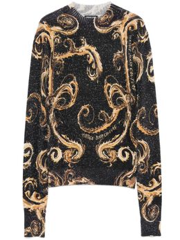 Versace Jeans Couture: Свитер с принтом 
