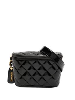CHANEL Pre-Owned: Чёрная сумка 