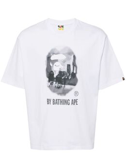 A BATHING APE®: Футболка с принтом 