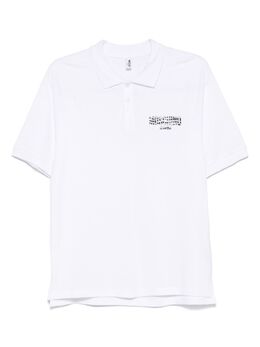 Moschino: Поло с принтом 