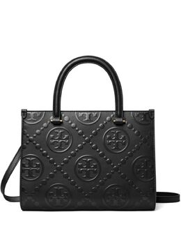 Tory Burch: Чёрная сумка-шоппер 