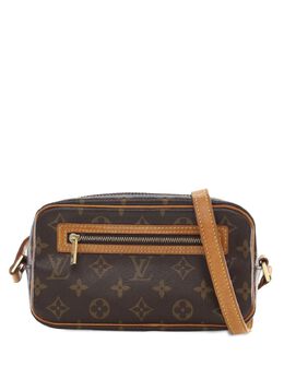 Louis Vuitton Pre-Owned: Коричневая сумка 