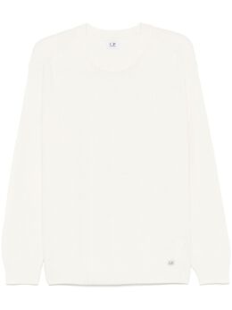 C.P. Company: Белый свитер 
